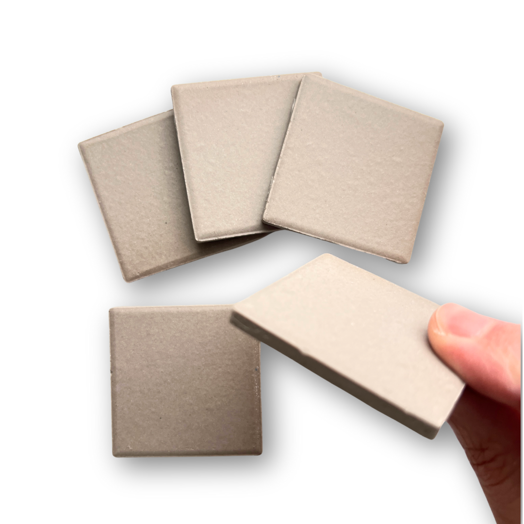 Elemental Tan Matte Porcelain Tile, Keystone