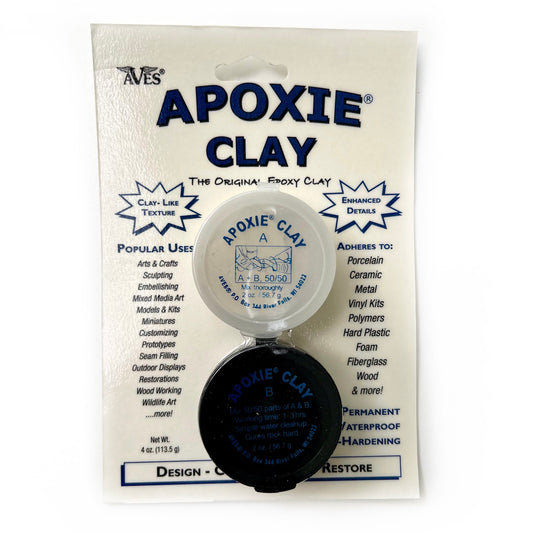 Sharra’s Go-To Adhesive: Aves Apoxie Clay (White), 4 oz