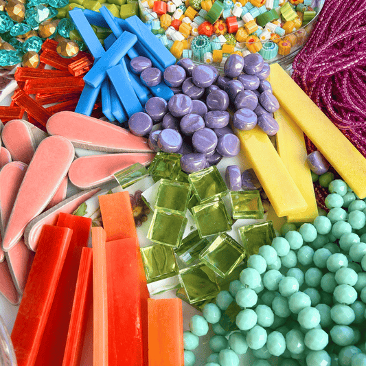 Mosaic Tesserae Supply Bundle - Bright & Bold