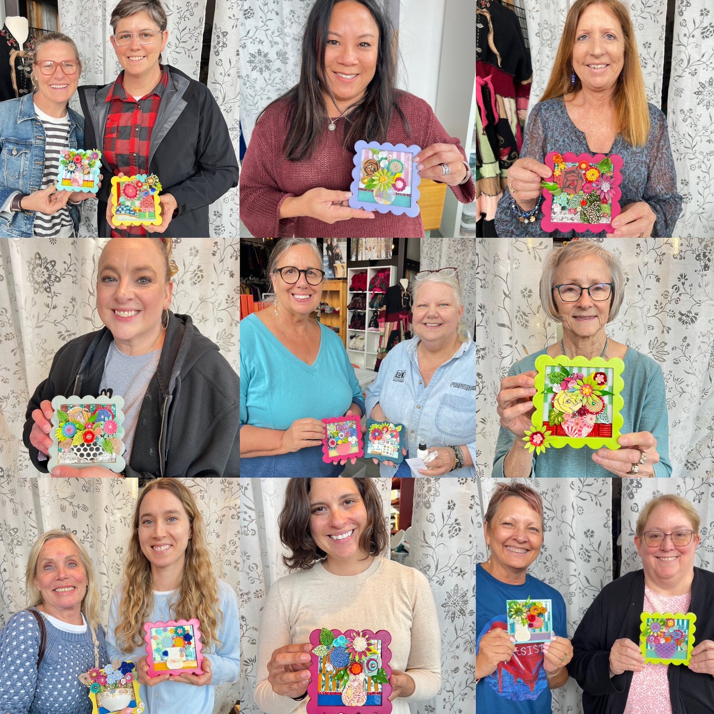 NEW! Mini Mosaic Floral Classes, Minneapolis Studio | Saturday, October 25th, 2025