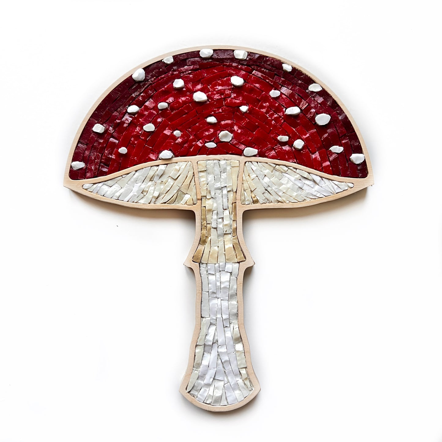 Sharra's Shapes | Mushroom Mosaic Frame
