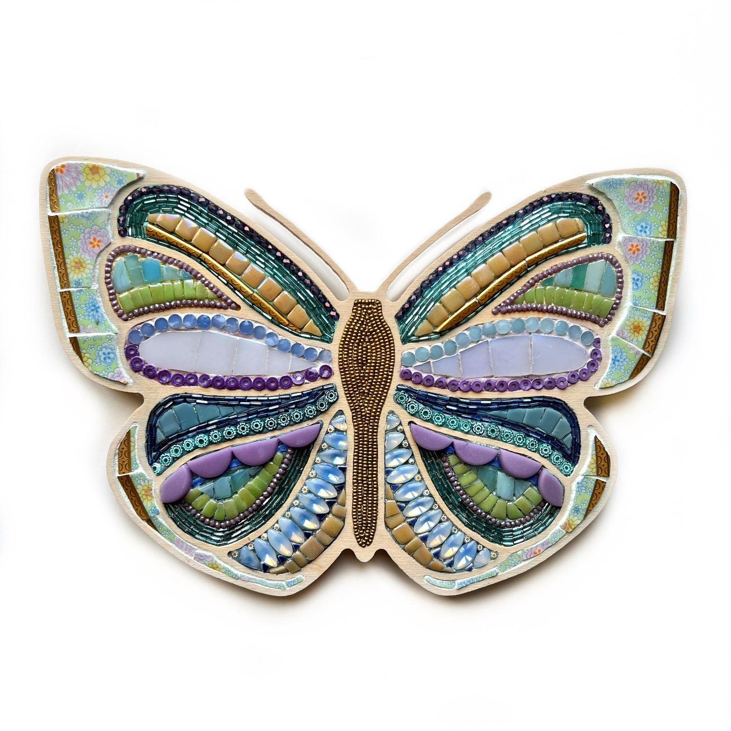 Sharra's Shapes | Butterfly Mosaic Frame