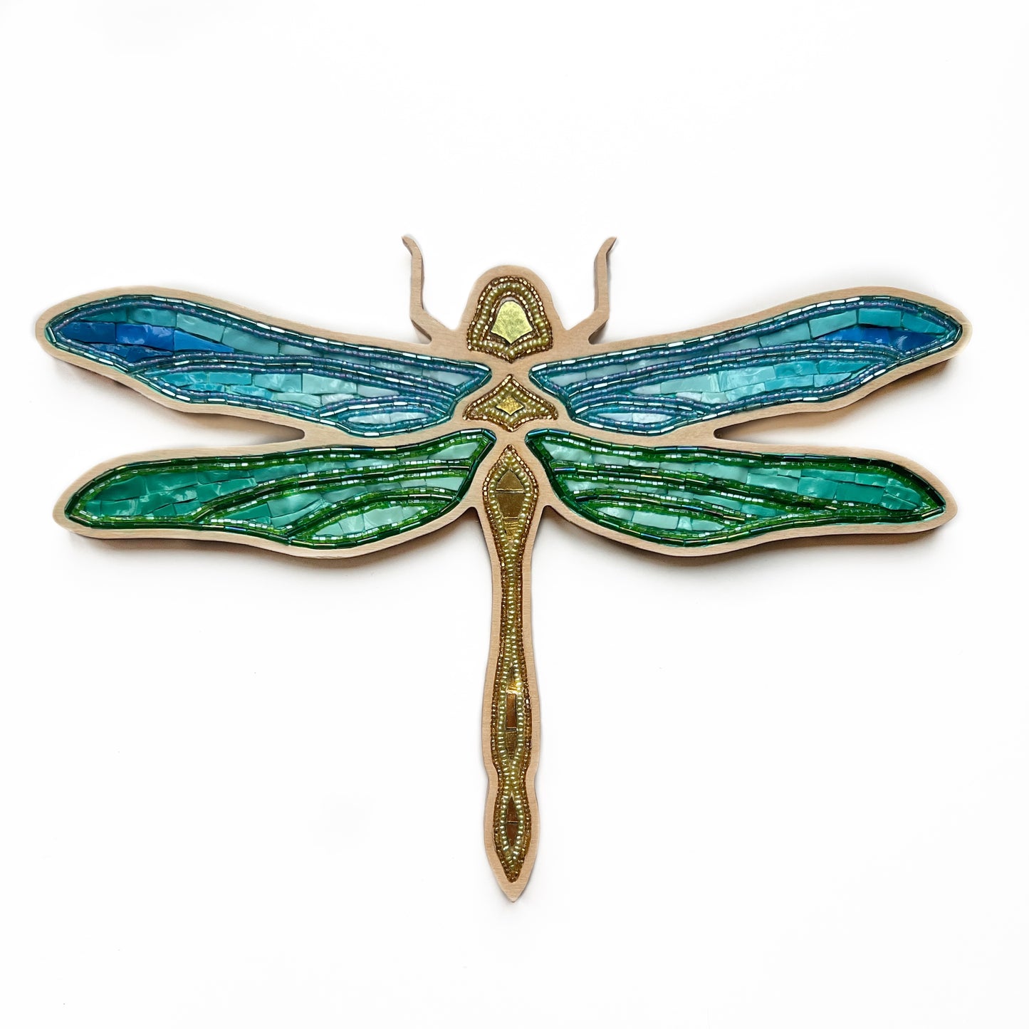 Sharra's Shapes | Dragonfly Mosaic Frame