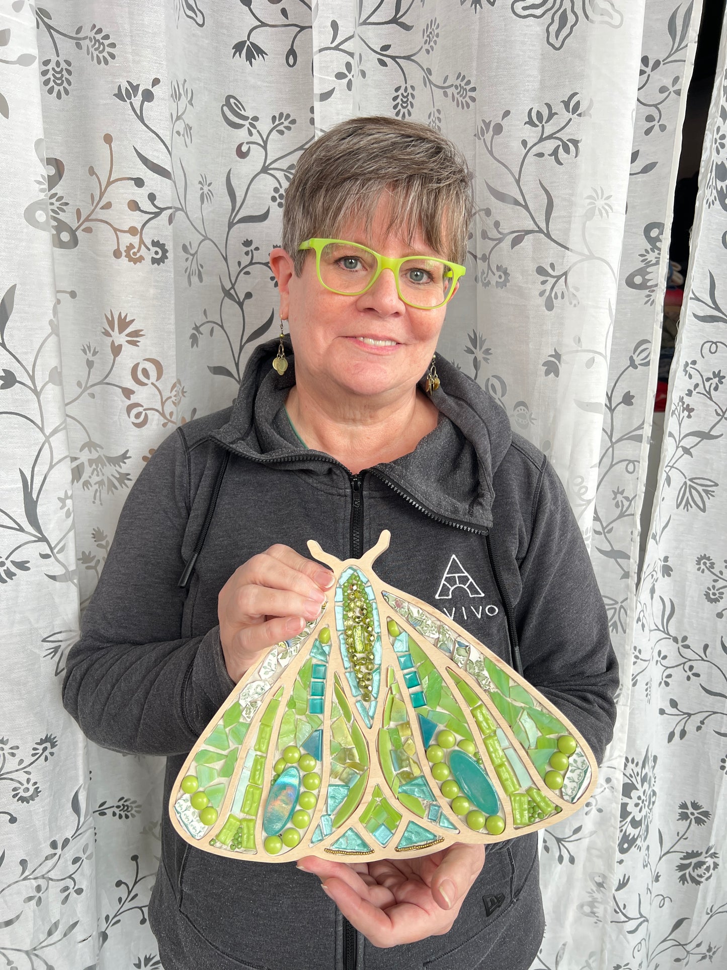 Sharra's Shapes | Moth Mosaic Substrate