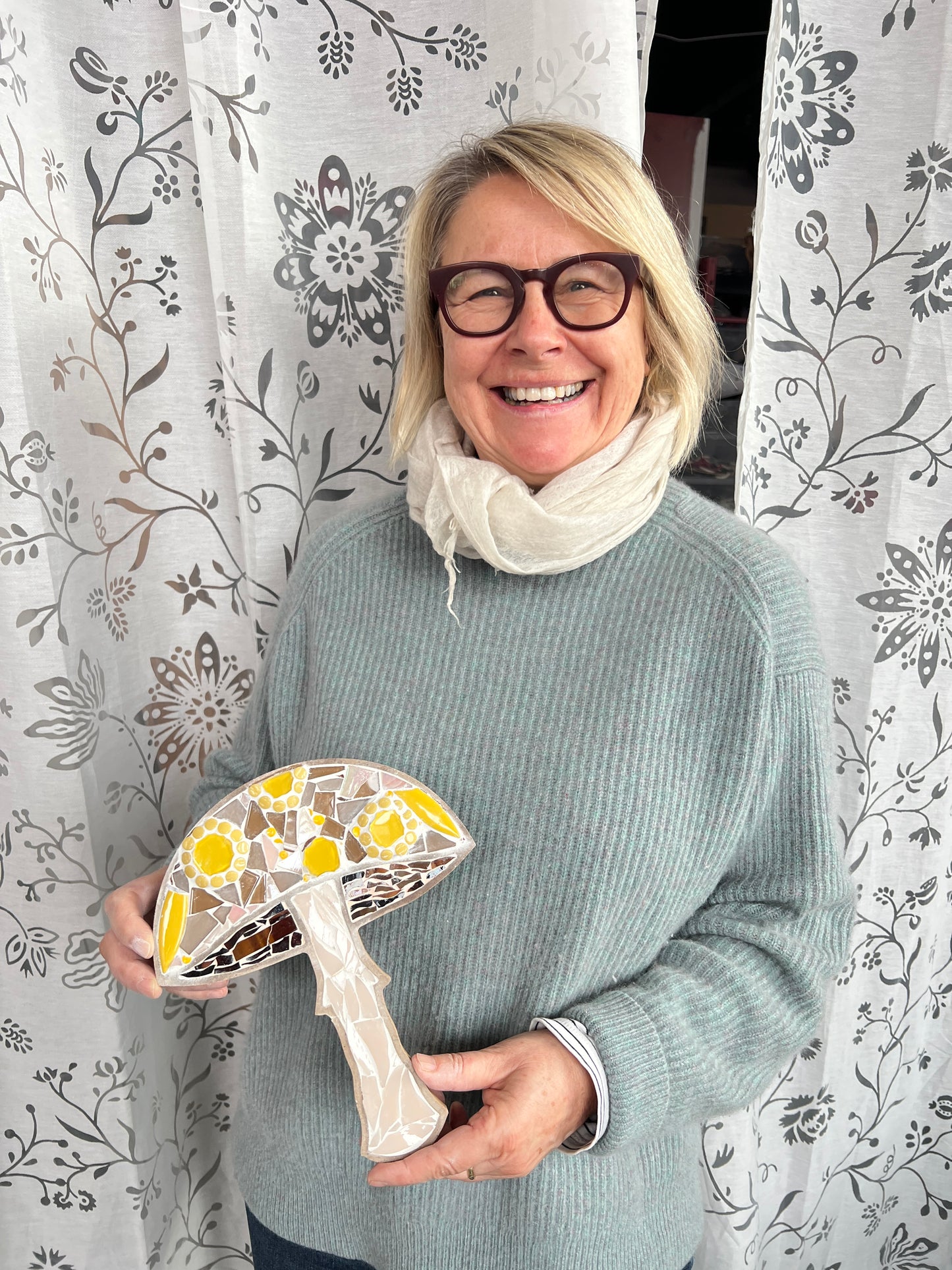 Sharra's Shapes | Mushroom Mosaic Frame