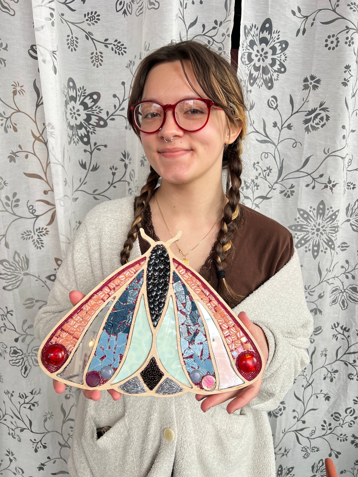 Sharra's Shapes | Moth Mosaic Substrate