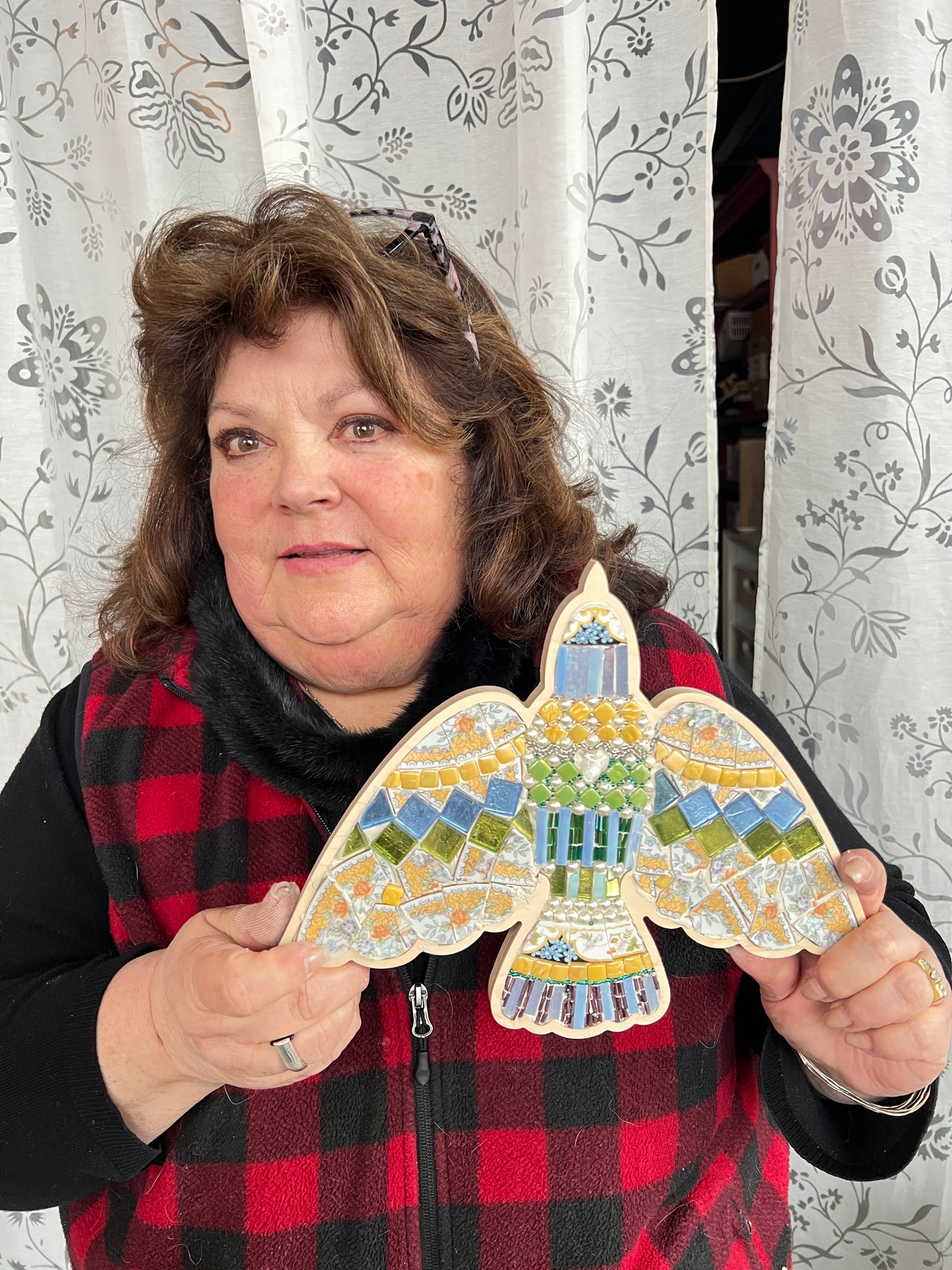 Sharra's Shapes | Bird Mosaic Frame