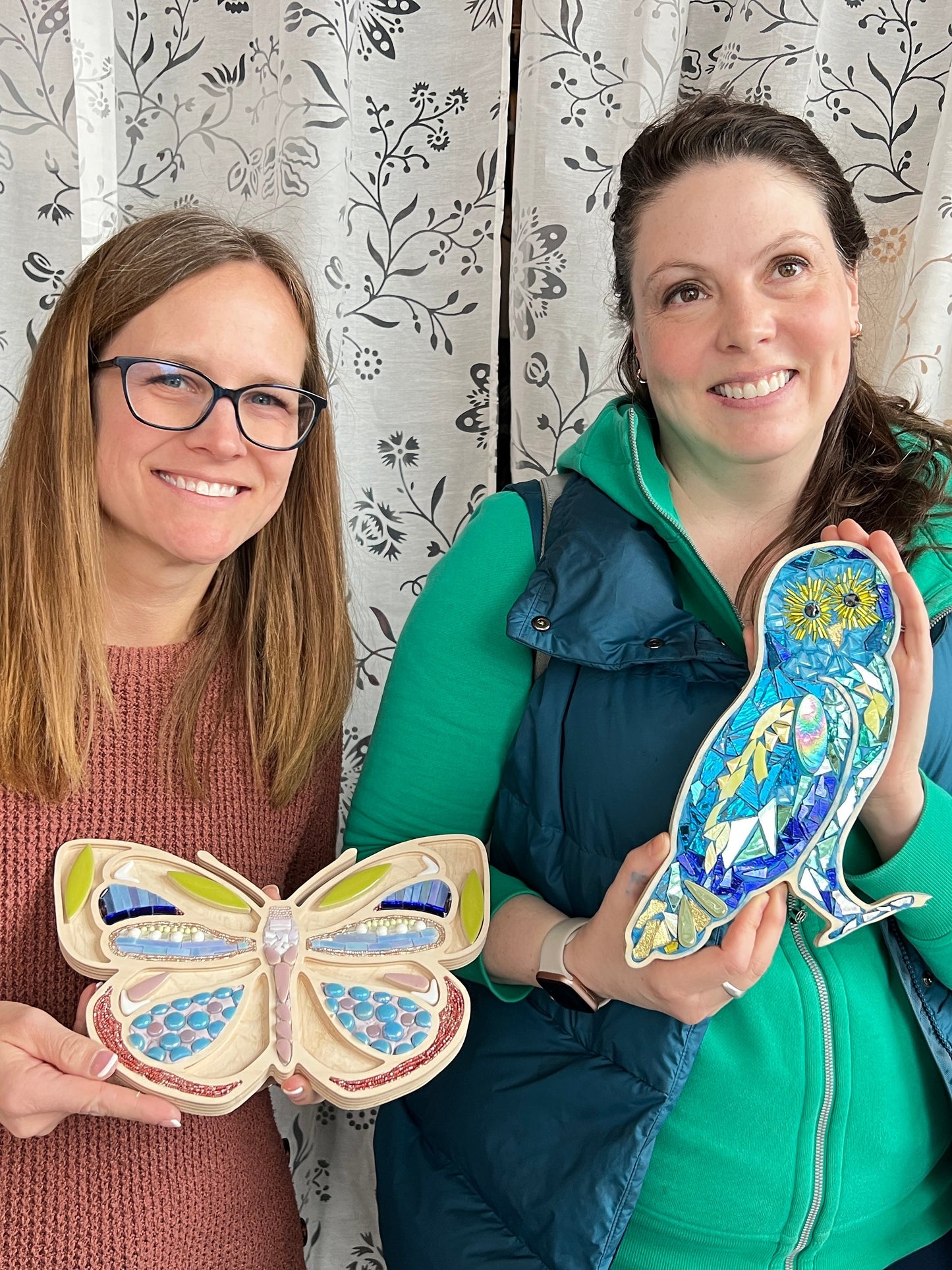 Sharra's Shapes | Butterfly Mosaic Frame