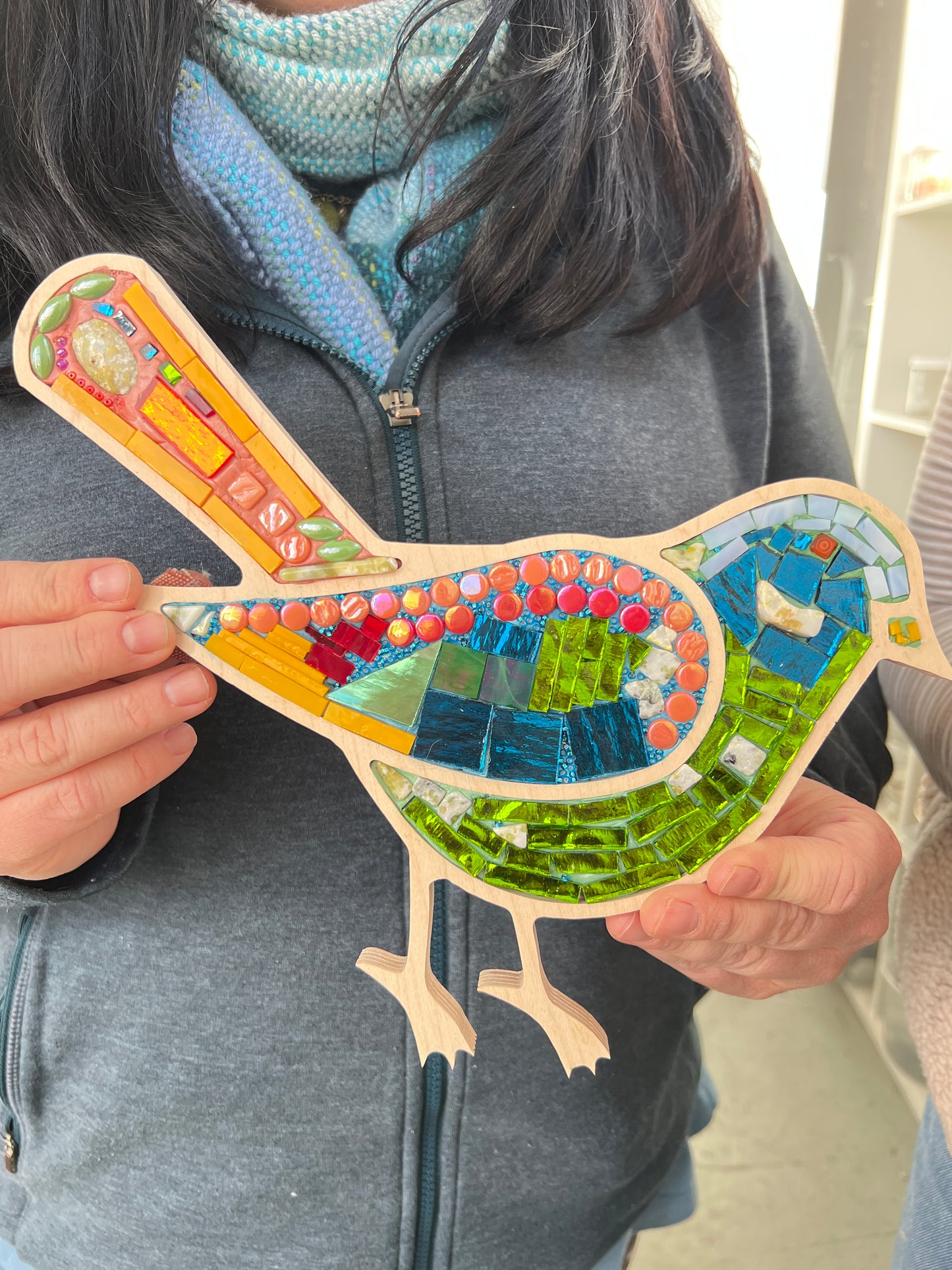 Sharra's Shapes | Bird Mosaic Frame