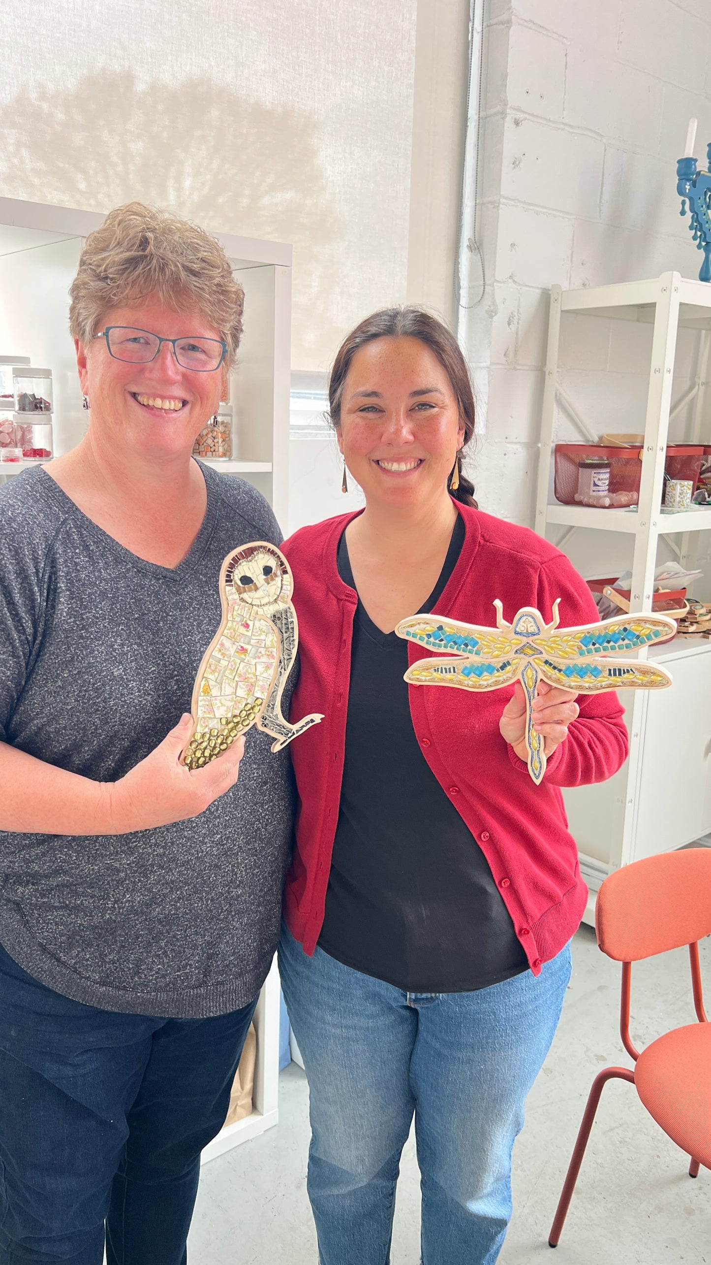 Sharra's Shapes | Owl Mosaic Frame