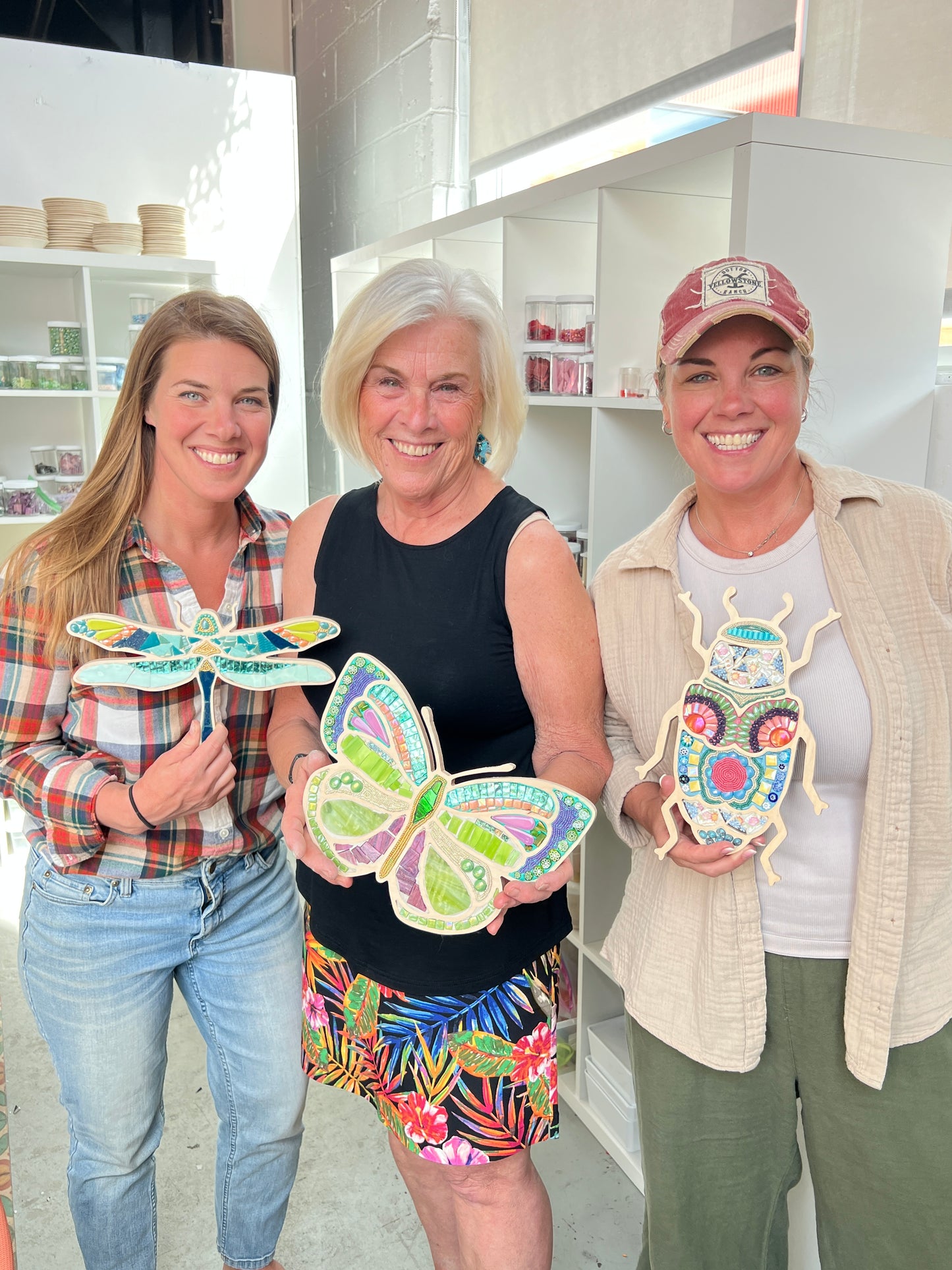 Sharra's Shapes | Butterfly Mosaic Frame