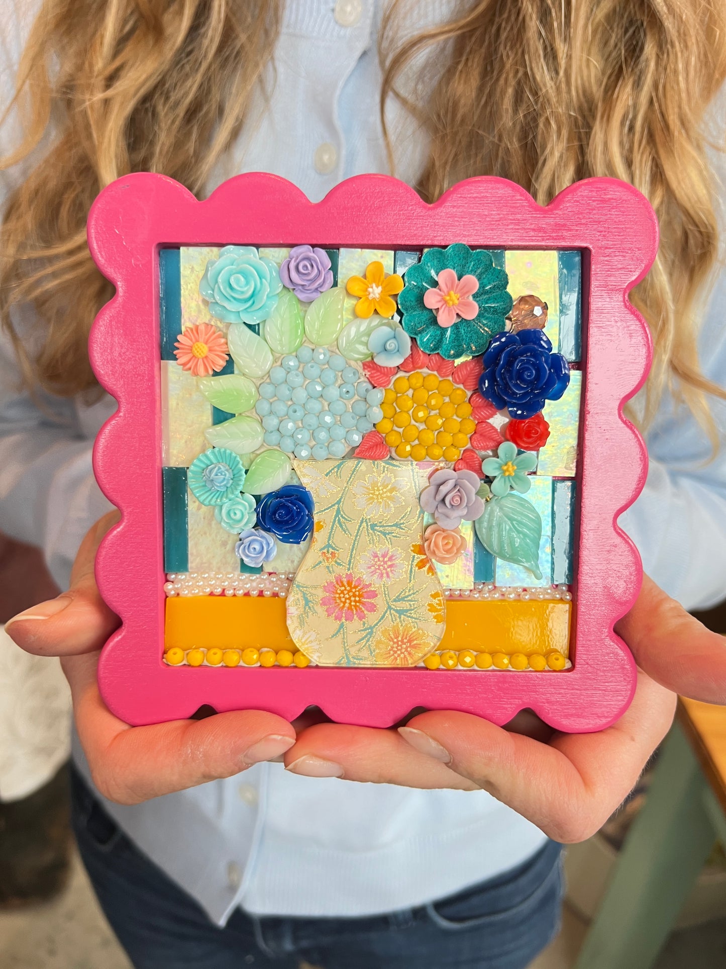 NEW! Mini Mosaic Floral Classes, Minneapolis Studio | Saturday, October 25th, 2025 (3 spots left!)