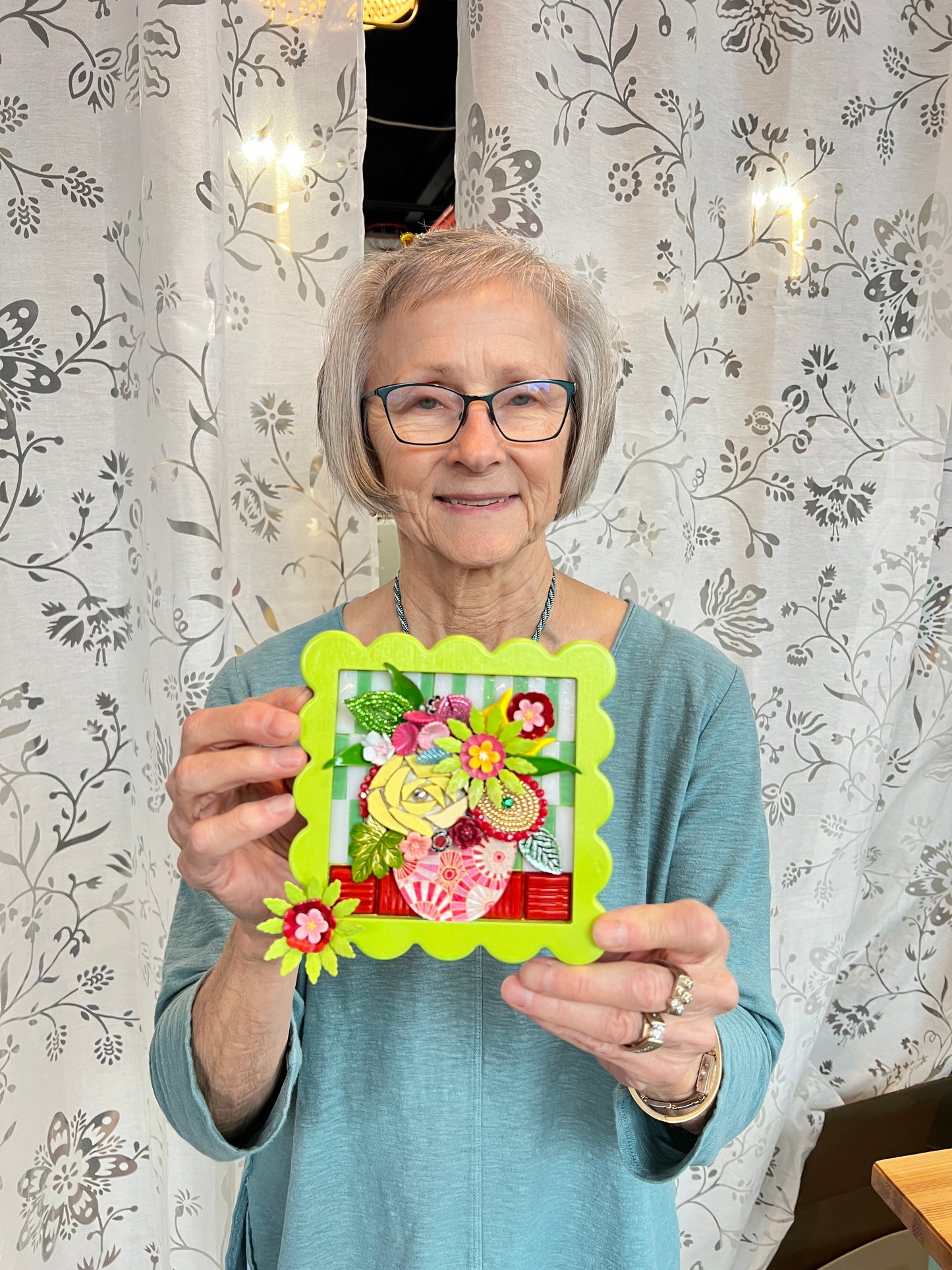 NEW! Mini Mosaic Floral Classes, Minneapolis Studio | Saturday, October 25th, 2025 (3 spots left!)