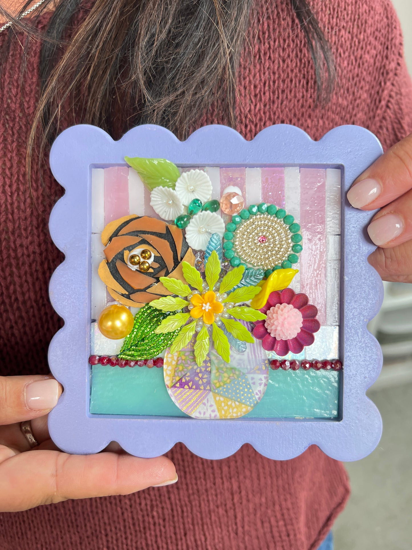 NEW! Mini Mosaic Floral Classes, Minneapolis Studio | Saturday, October 25th, 2025 (3 spots left!)