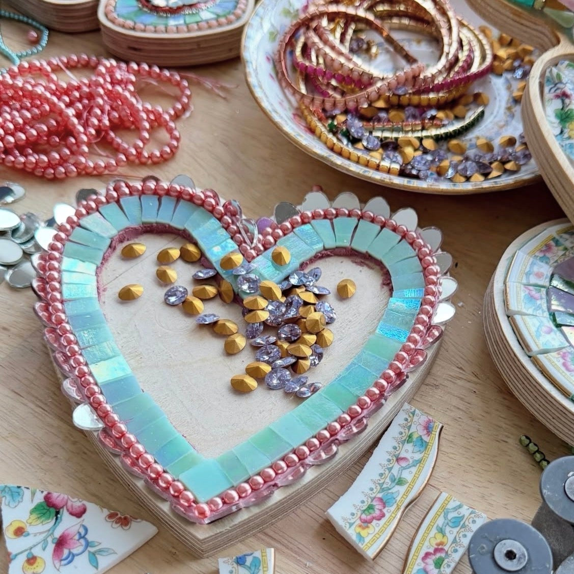 Limited Edition: Mini Valentine Mosaic Heart Kit