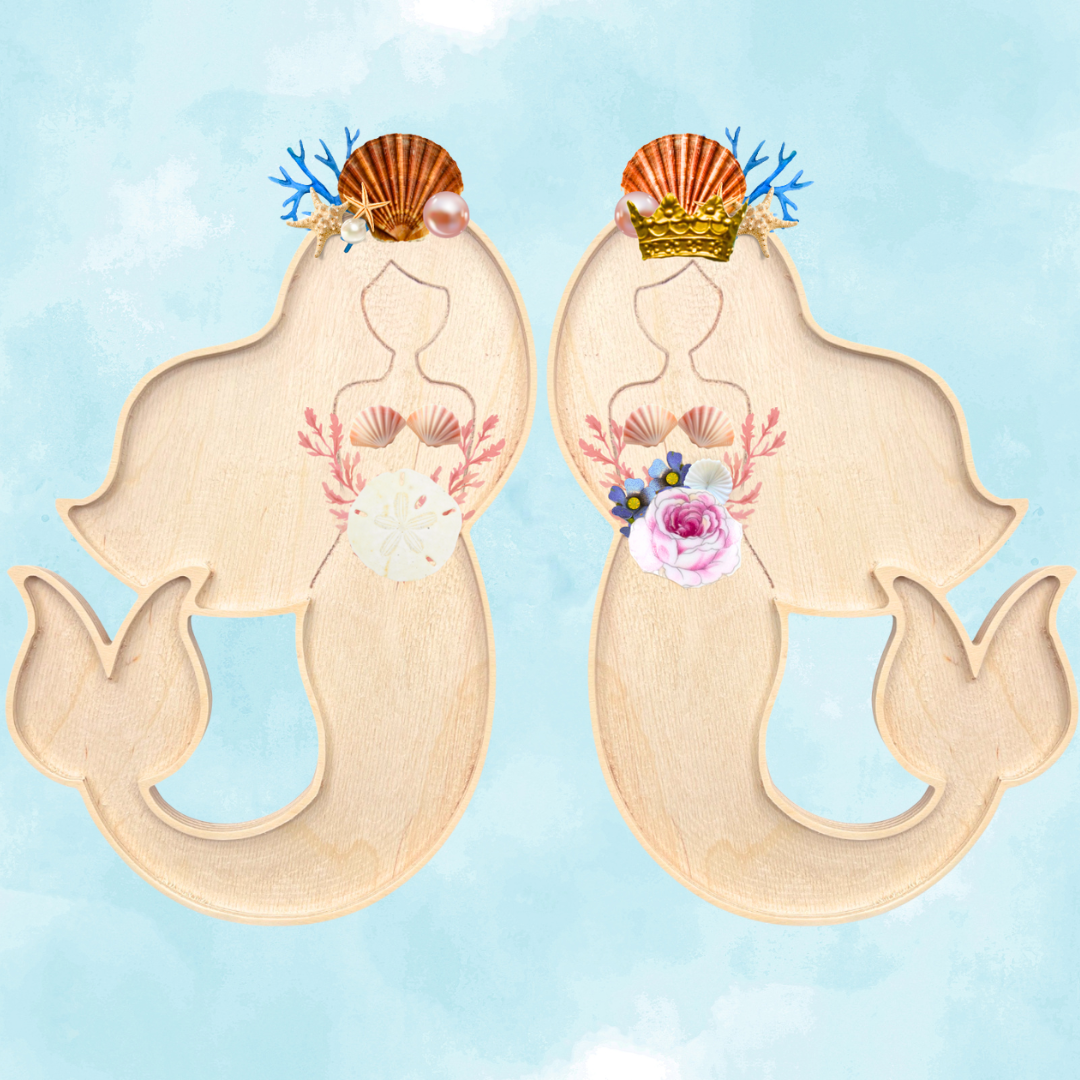 NEW! Sharra's Shapes | Mermaid Frame
