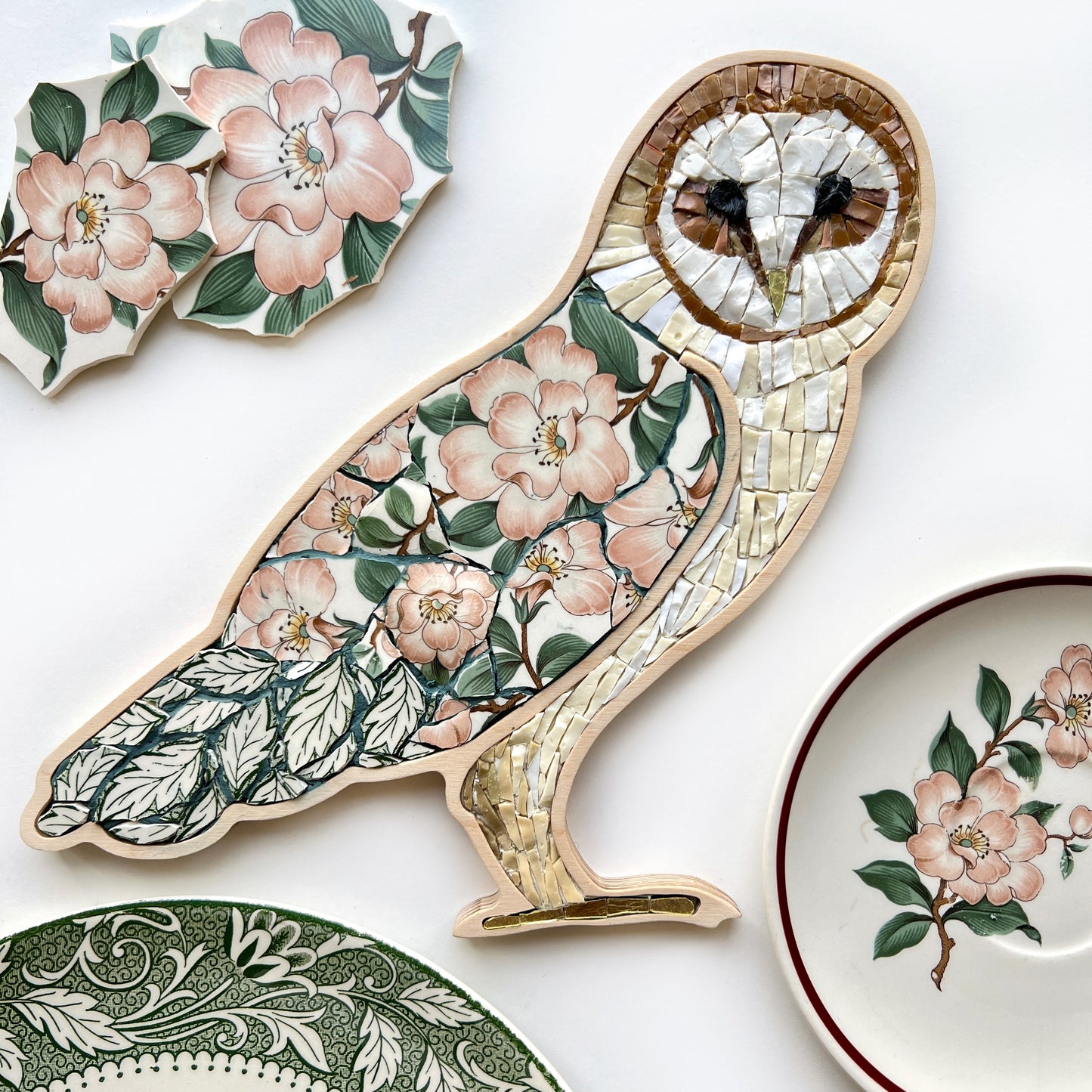 Sharra's Shapes | Owl Mosaic Frame