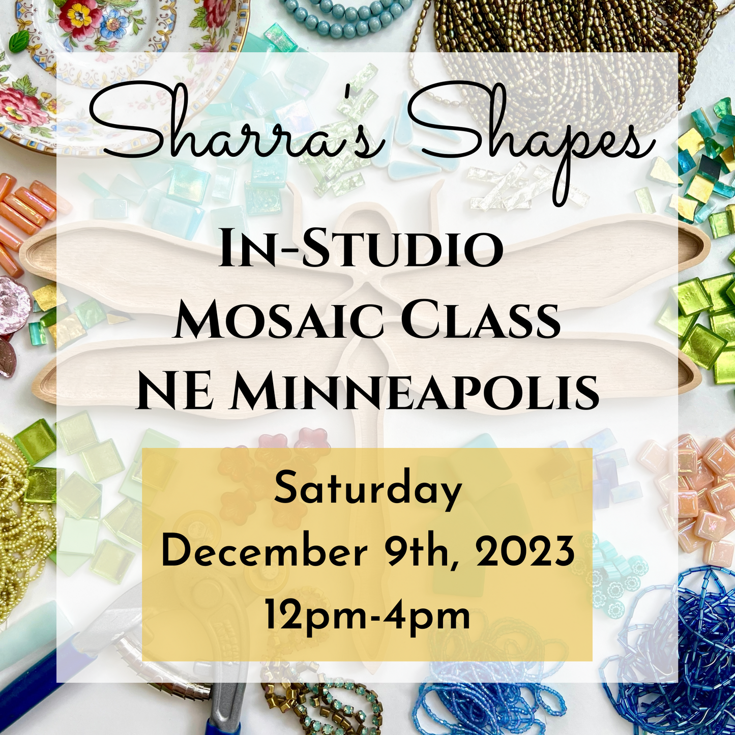 FULL- Minneapolis Mosaic Class- Saturday, December 9th, 2023