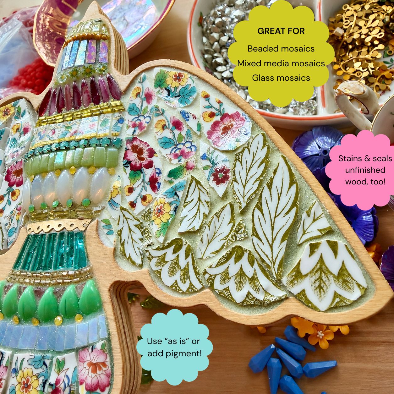 Crystal Translucent Grout Kit + Tutorial