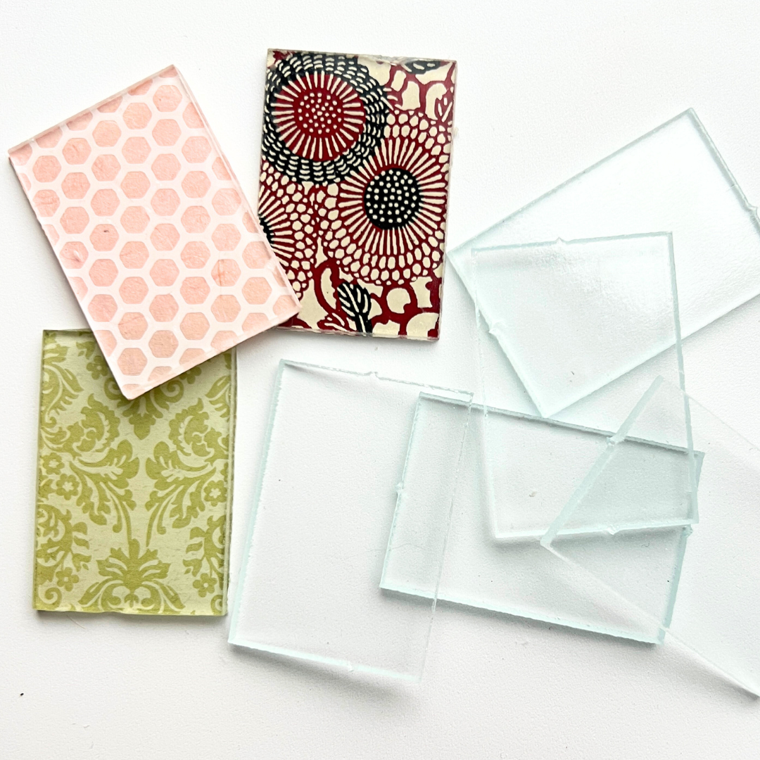 Acrylic Glass Vase Cut Out, Rectangle