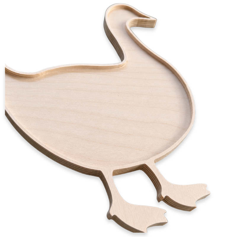 Silly Goose & Gosling Mosaic Frame