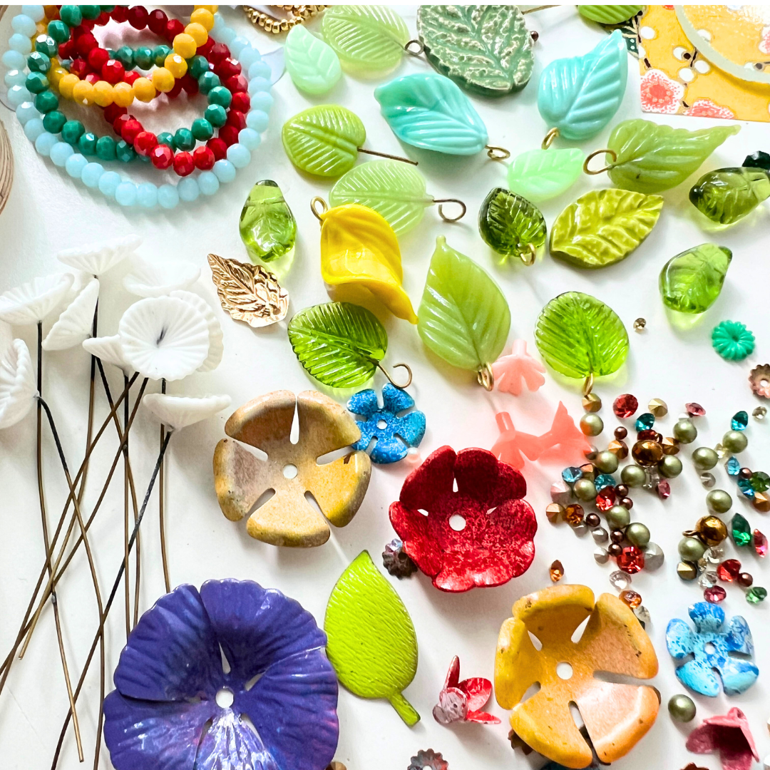 NEW! Mosaic Floral KIT | Three Mosaic Floral Projects Included + Online Instruction