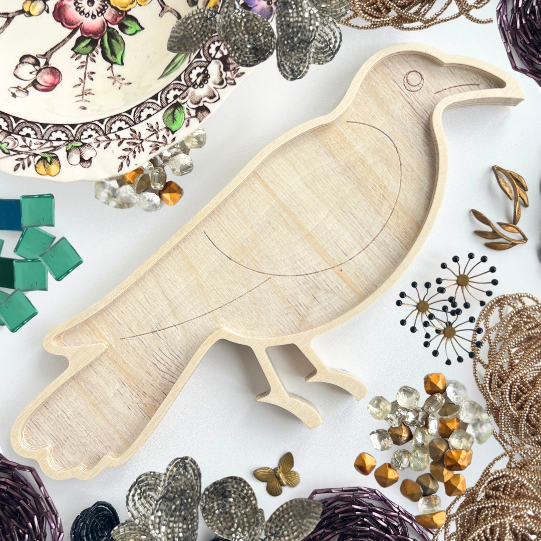 NEW! Sharra's Shapes | Crow Mosaic Substrate