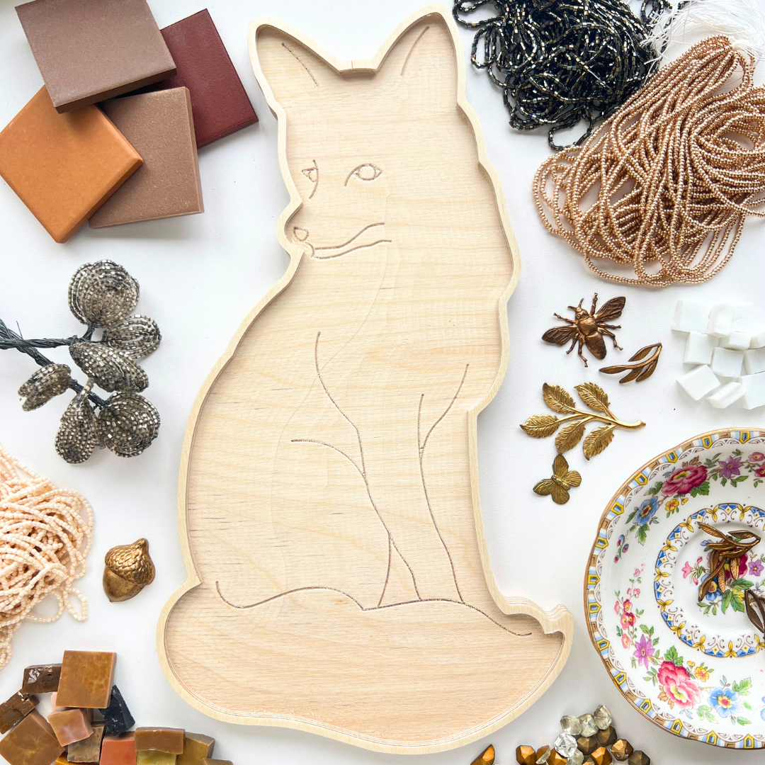 NEW! Sharra's Shapes | Fox Mosaic Substrate