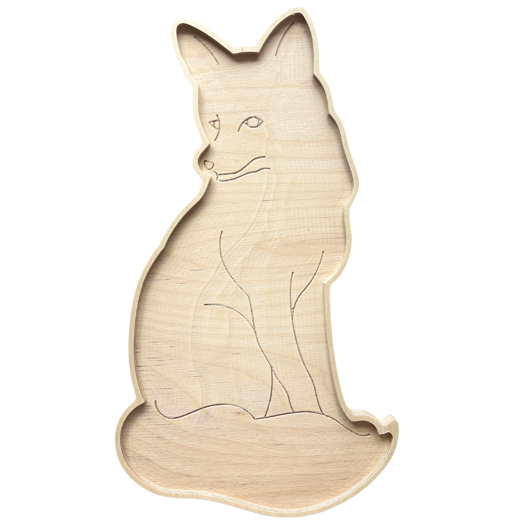 NEW! Sharra's Shapes | Fox Mosaic Frame