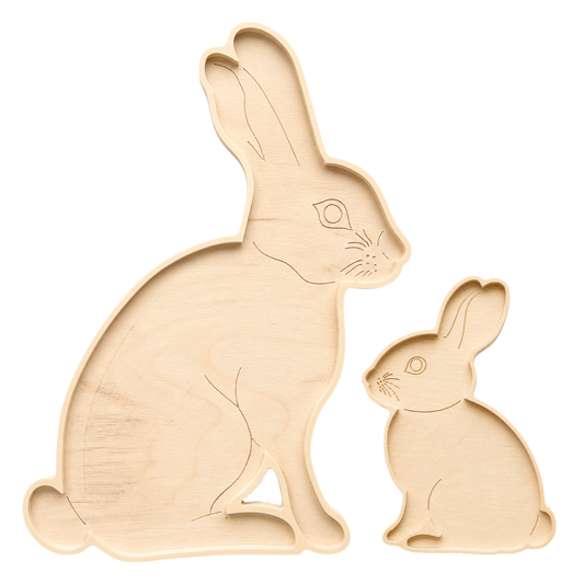 Rabbit Mosaic Frame
