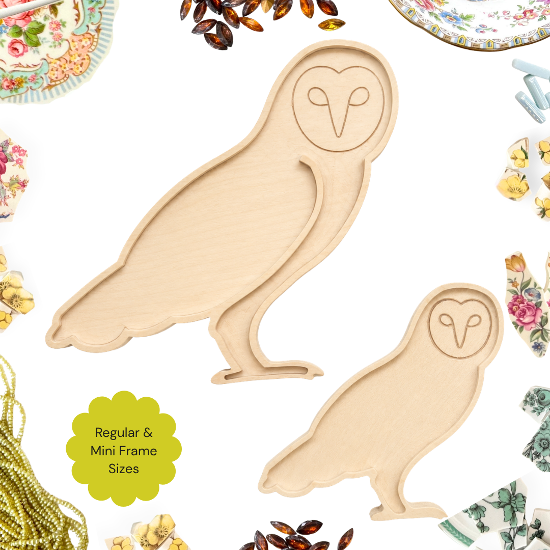 Mini Owl Mosaic Frame