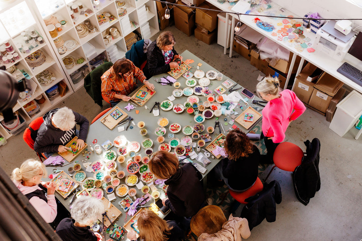 Sharra's Shapes, Introductory to Mosaics | Minneapolis Mosaic Class | Friday, Jan 23rd, 2026 (FULL)