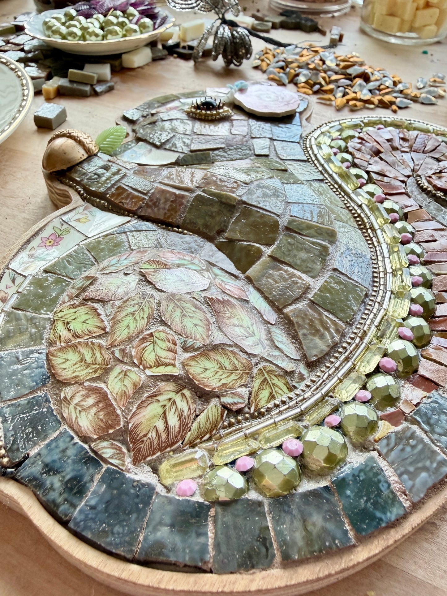 Whimsy Squirrel Mosaic - Limited Original (Preorder)