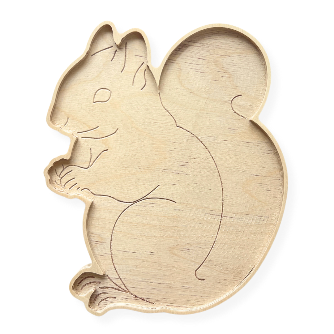 NEW! Sharra's Shapes | Squirrel Mosaic Frame