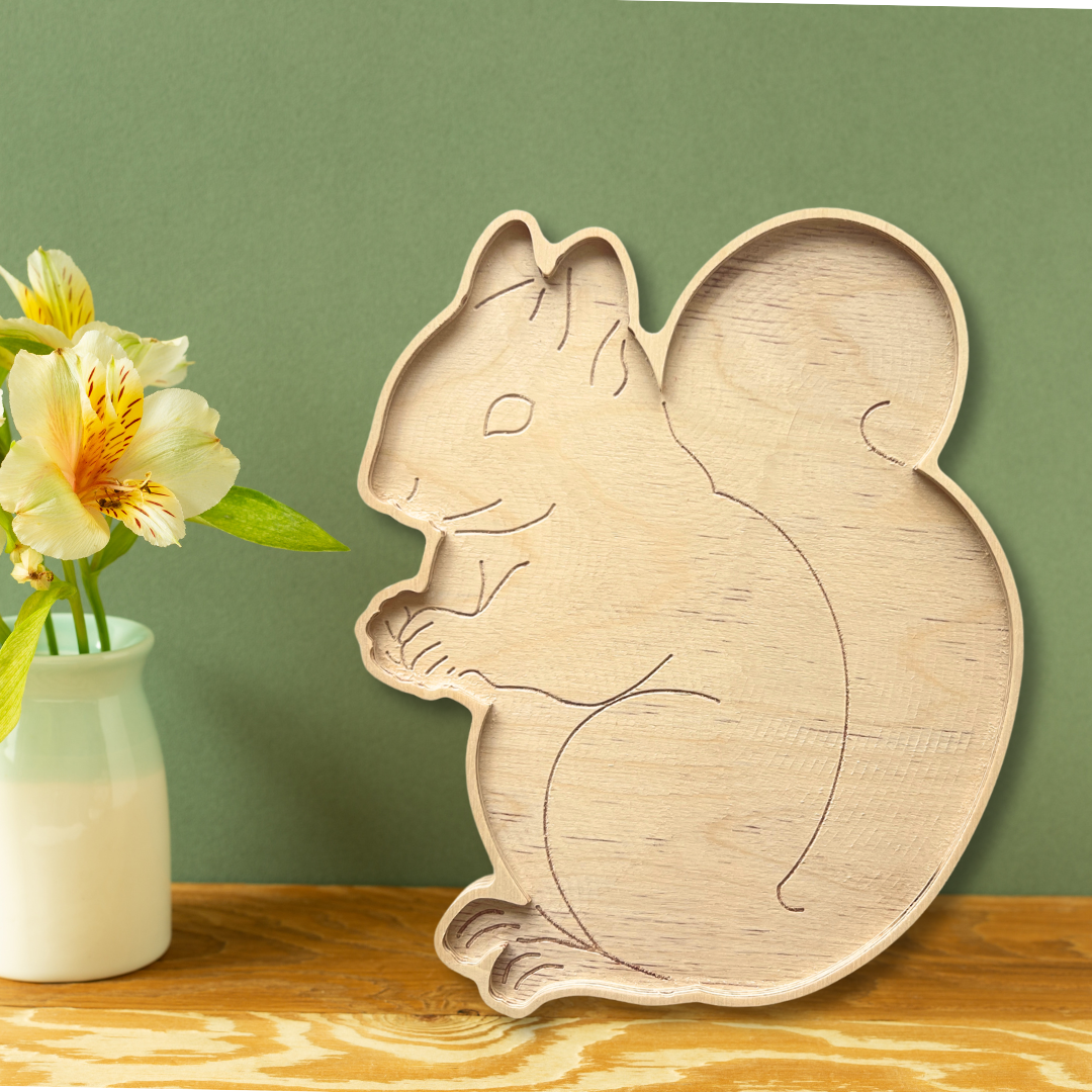 NEW! Sharra's Shapes | Squirrel Mosaic Substrate