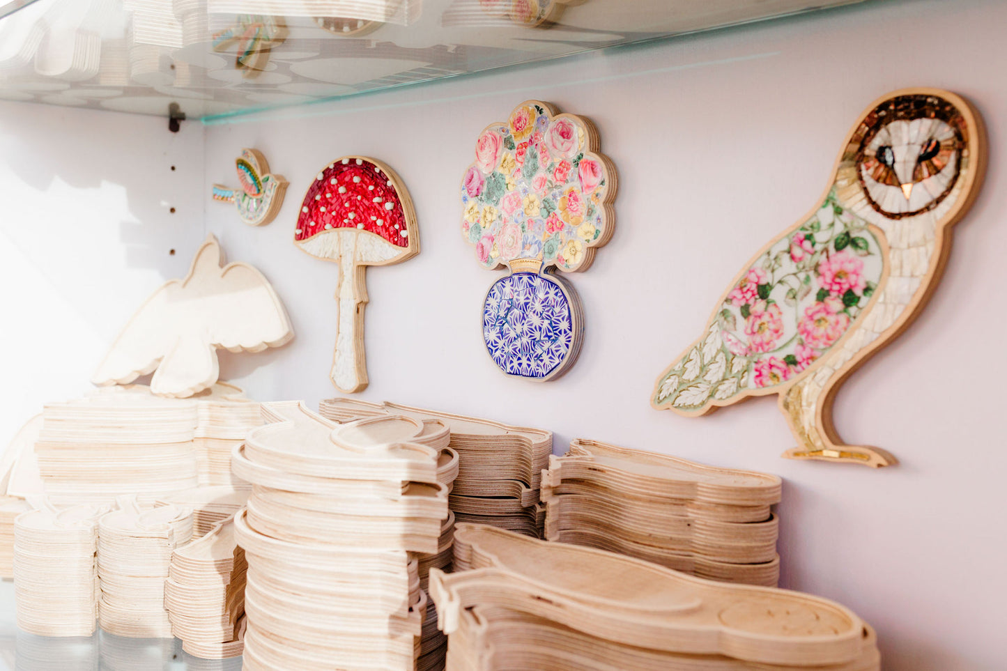 Sharra's Shapes, Introductory to Mosaics | Minneapolis Mosaic Class | Friday, March 27th, 2026 (8 spots left!)