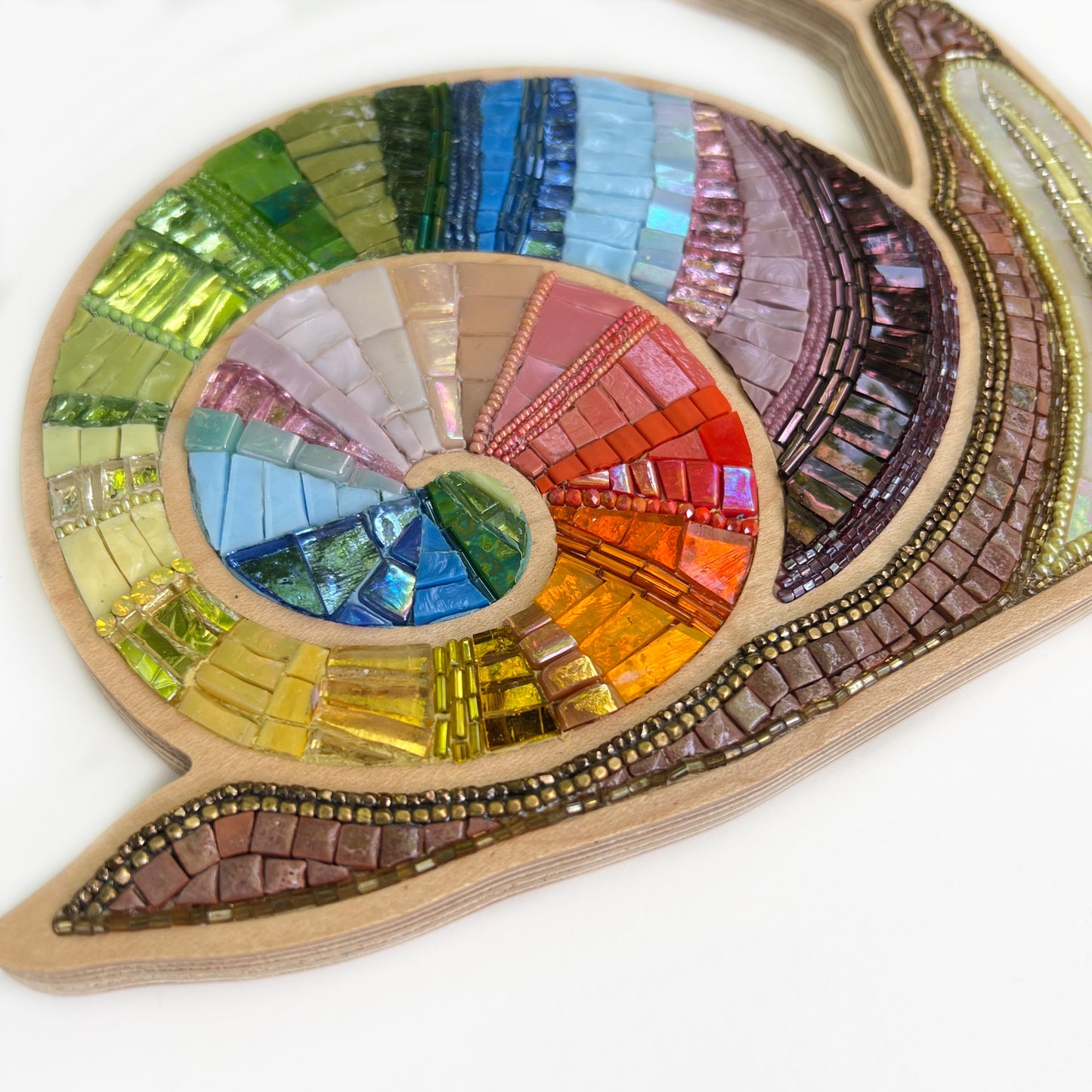 NEW! Sharra's Shapes | Snail Mosaic Frame | Indoor & Outdoor