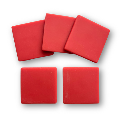 Red Matte Porcelain Tile, Keystone