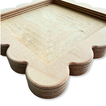 Scalloped Square Mosaic Frame