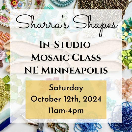 Minneapolis Mosaic Class | Sharra's Shapes | Saturday, October 12th, 2024