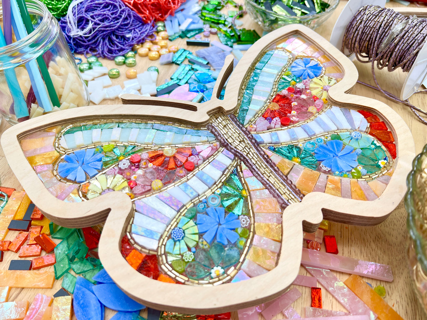 NEW! Butterfly Mosaic Window Kit + Video Instruction