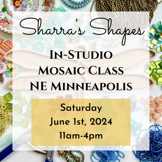 Minneapolis Mosaic Class | Sharra's Shapes | Saturday, June 1st, 2024