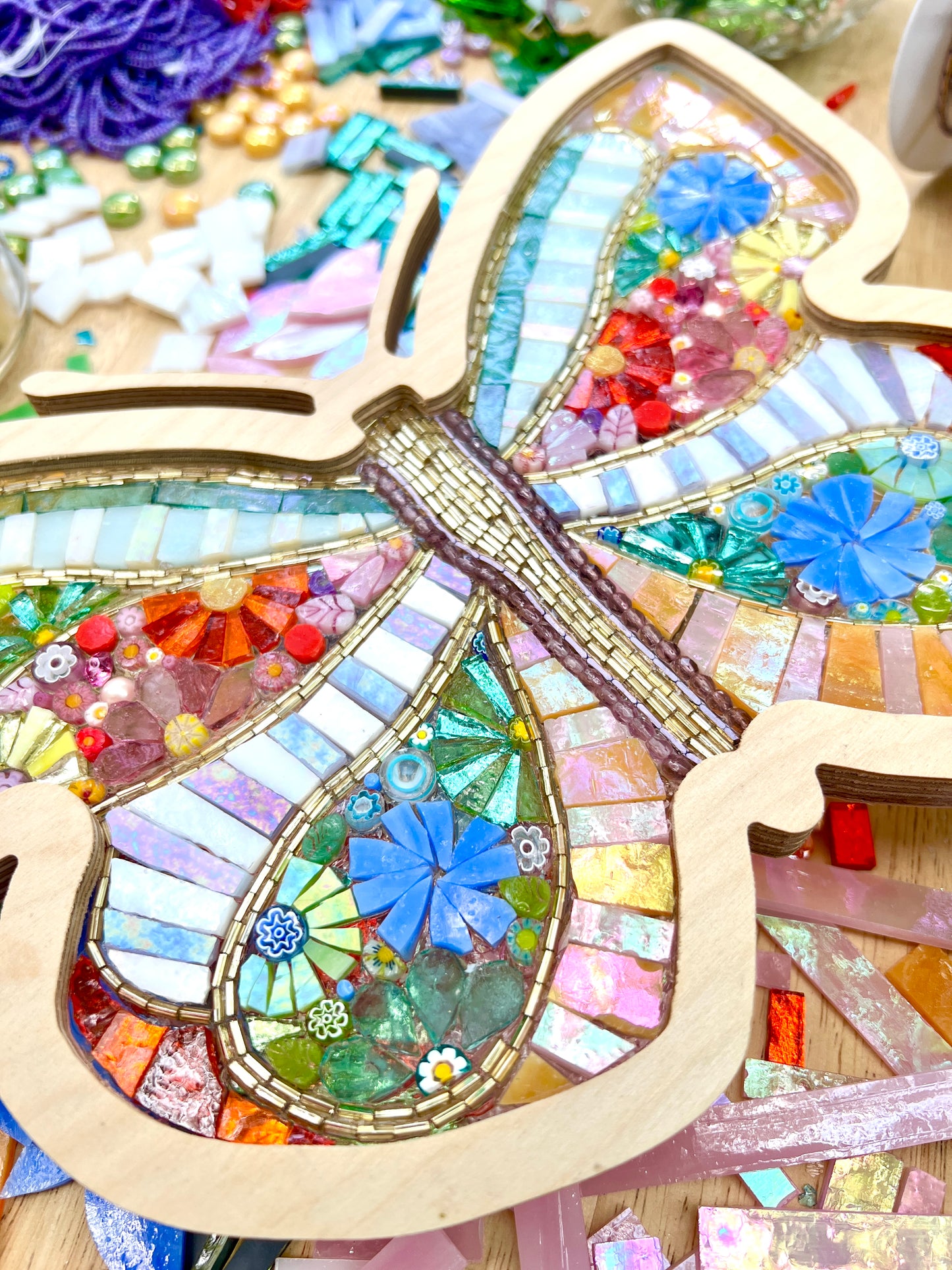 NEW! Butterfly Mosaic Window Kit + Video Instruction