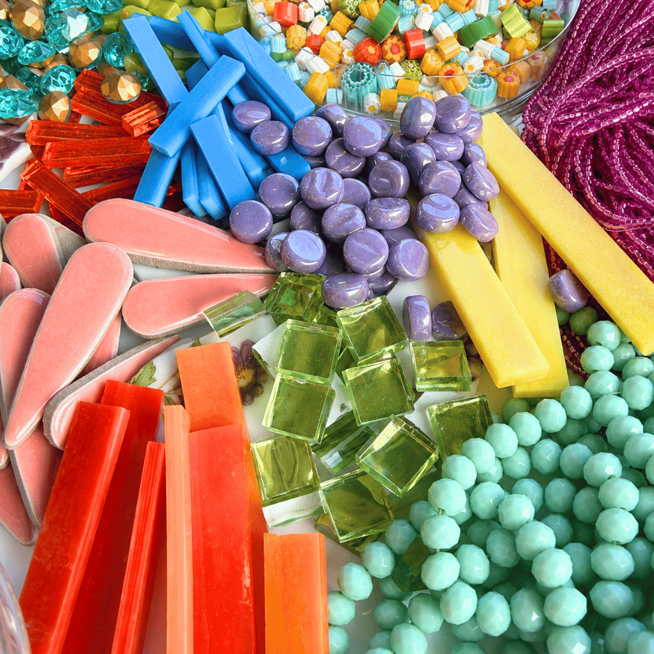 Mosaic Tesserae Supply Bundle - Bright & Bold