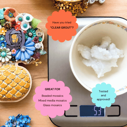 New! Crystal Translucent Grout Kit + Tutorial