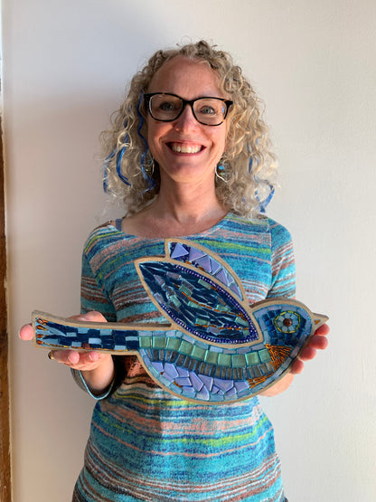 Sharra's Shapes, Introductory to Mosaics | Minneapolis Mosaic Class | Friday, September 25th, 2026 (7 spots left!)