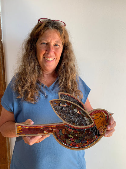 Sharra's Shapes, Introductory to Mosaics | Minneapolis Mosaic Class | Friday, September 25th, 2026 (7 spots left!)