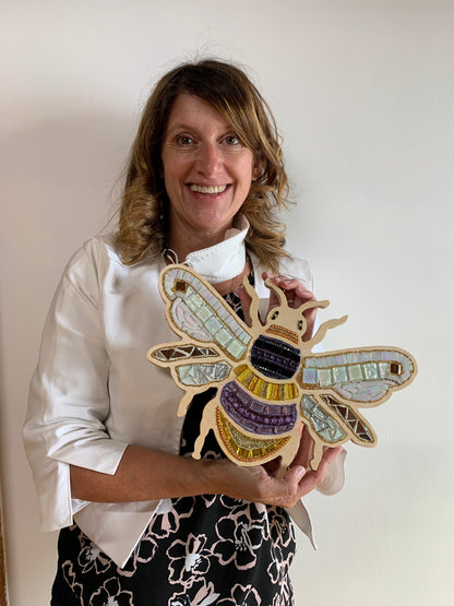 Sharra's Shapes, Introductory to Mosaics | Minneapolis Mosaic Class | Friday, September 25th, 2026 (7 spots left!)