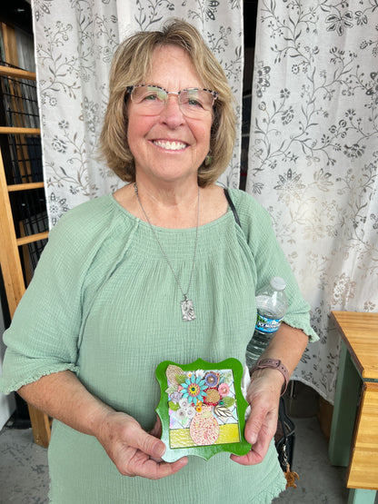 Mini Mosaic Floral Class  | Minneapolis, MN | Friday, Feb 20th, 2026 (8 spots left!)