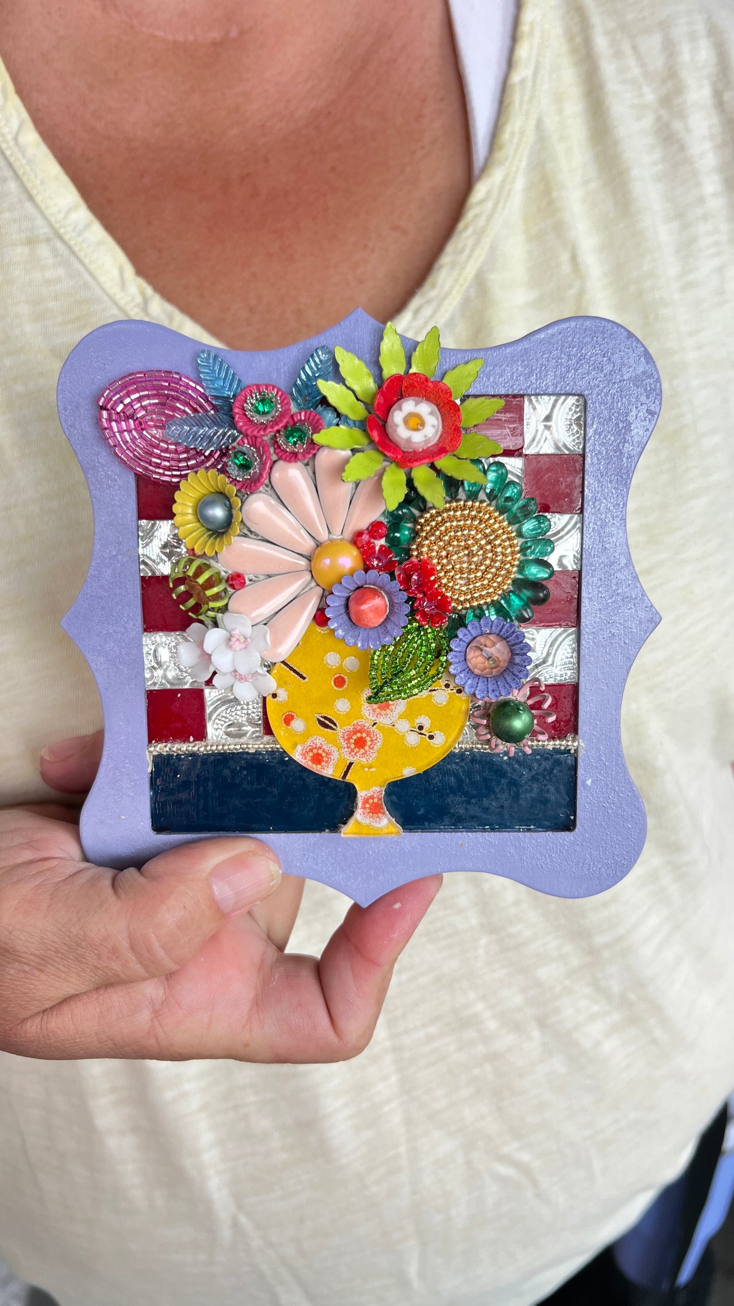 NEW! Mini Mosaic Floral Classes, Minneapolis Studio | Friday, September 26th, 2025
